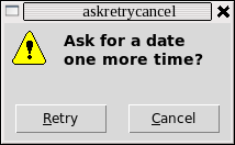 Screen shot of askretrycancel.